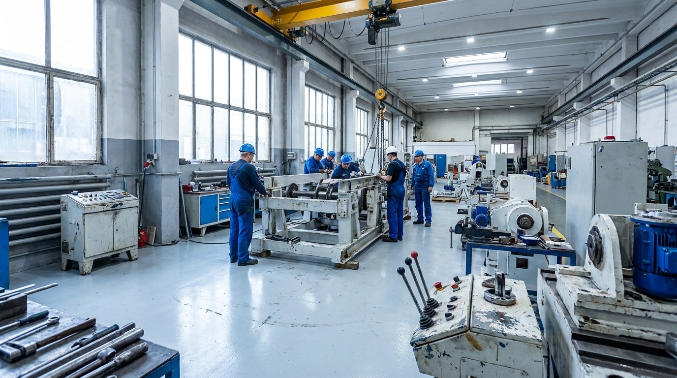 сборка на производстве